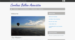 Desktop Screenshot of carolinasballoonassociation.com